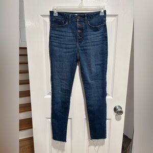 LC Lauren Conrad High Rise Skinny Jeans
